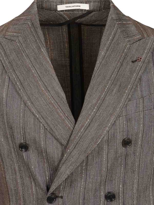 カジュアルスーツ - ブラウン shop online: TAGLIATORE