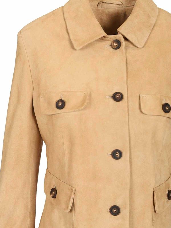 Lederjacke - Braun shop online: TAGLIATORE