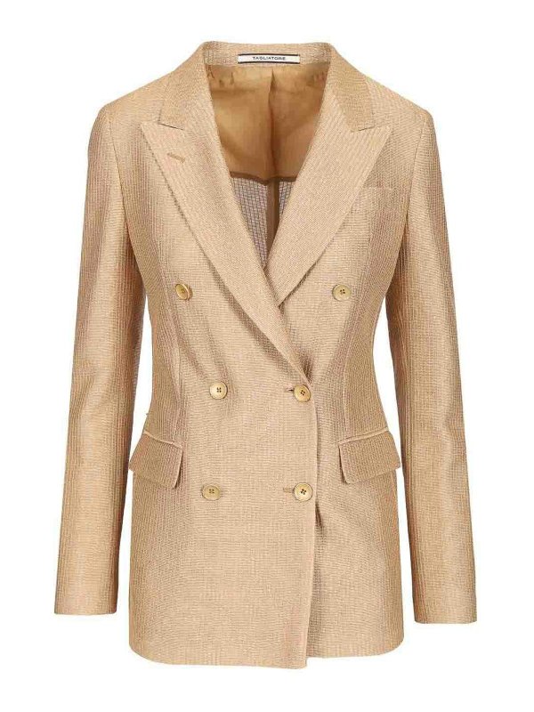 TAGLIATORE: Vestes de costume - Blazer - Beige