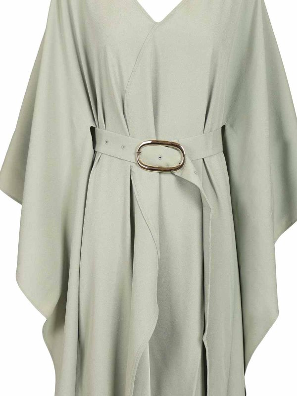 膝丈ドレス - ライトブルー shop online: TALLER MARMO