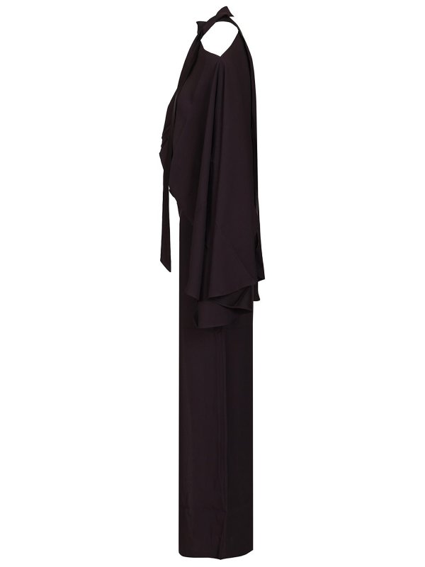 膝丈ドレス - 黒 shop online: TALLER MARMO