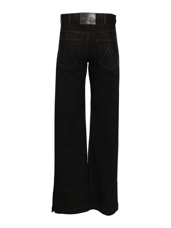 The Attico: Jeans Rectos online - Vaqueros Rectos - Negro