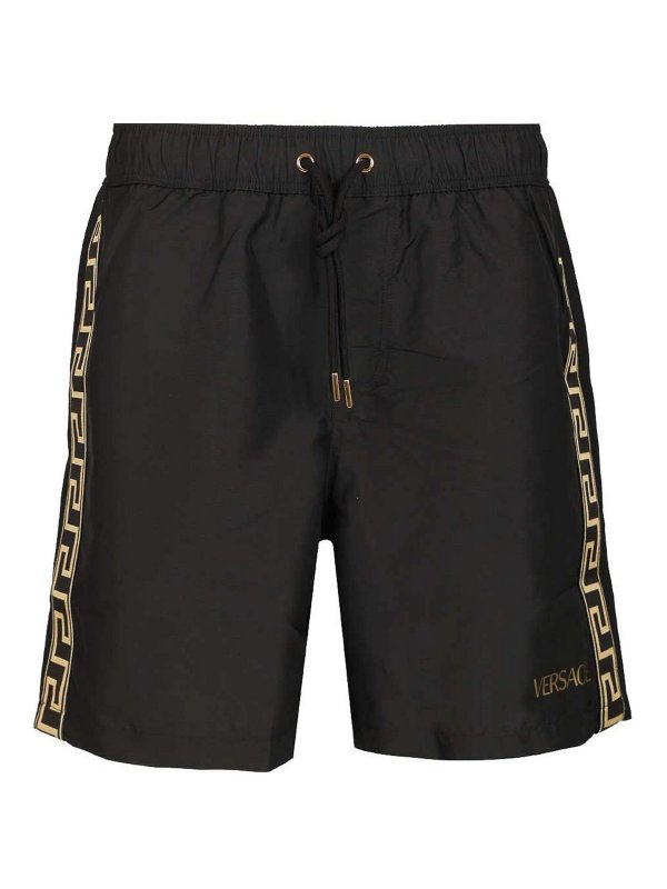 VERSACE: Shorts - Shorts - Negro