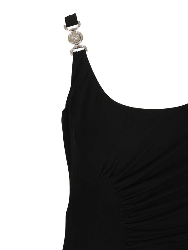 VERSACE buy online 膝丈ドレス - 黒