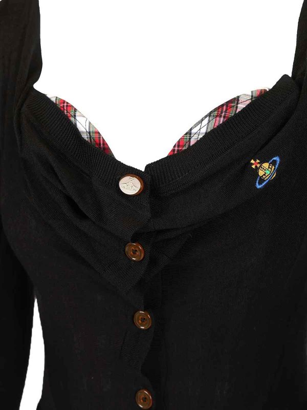 カーディガン - 赤 shop online: VIVIENNE WESTWOOD