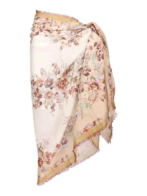 ZIMMERMANN: copricostume - Pareo in cotone