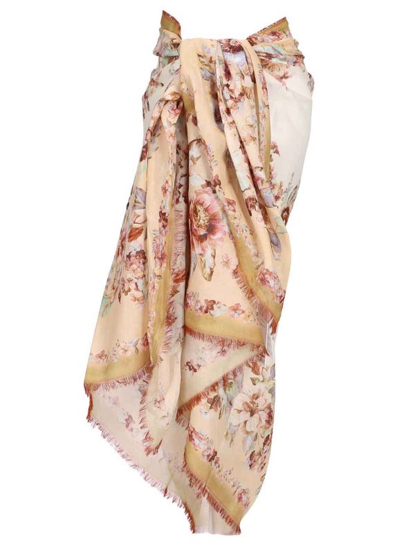 Pareo in cotone shop online: ZIMMERMANN