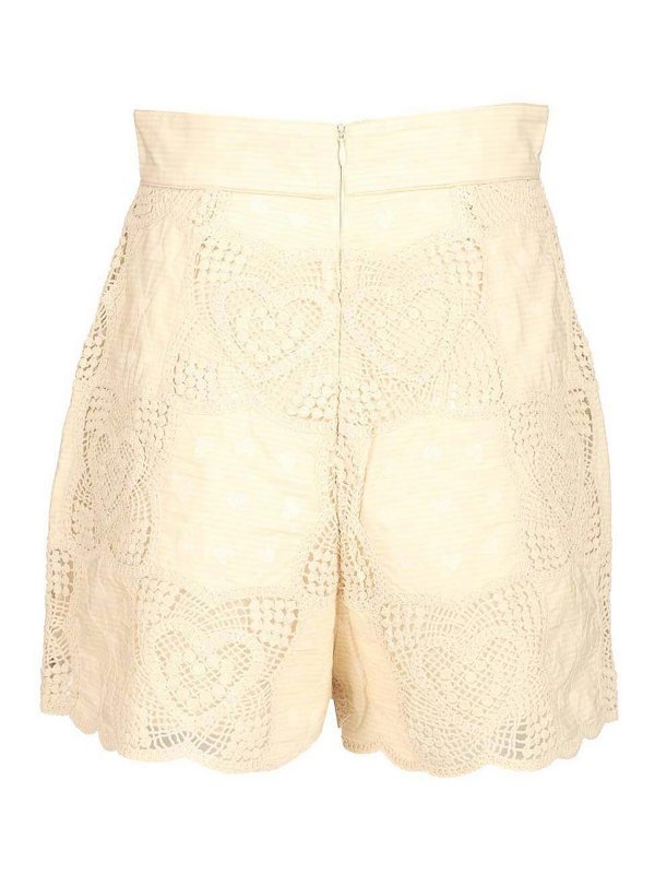 ZIMMERMANN: トラウザーショーツ online - ショートパンツ - ベージュ