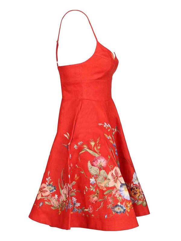 The Best Shops ZIMMERMANN: ショートドレス - ショートドレス - 赤