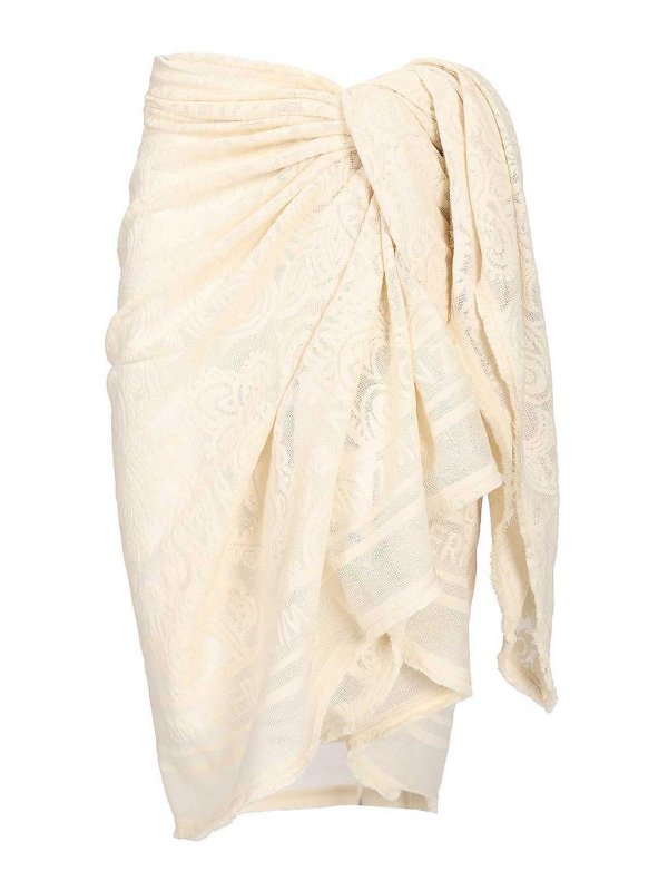 ZIMMERMANN: Strandkleid - Strandkleid - Weiß