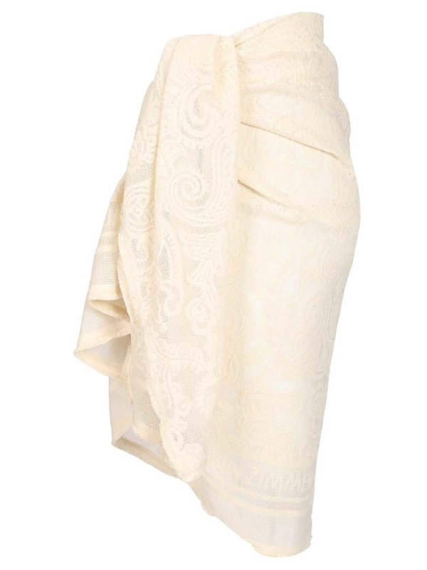 Strandkleid - Weiß shop online: ZIMMERMANN