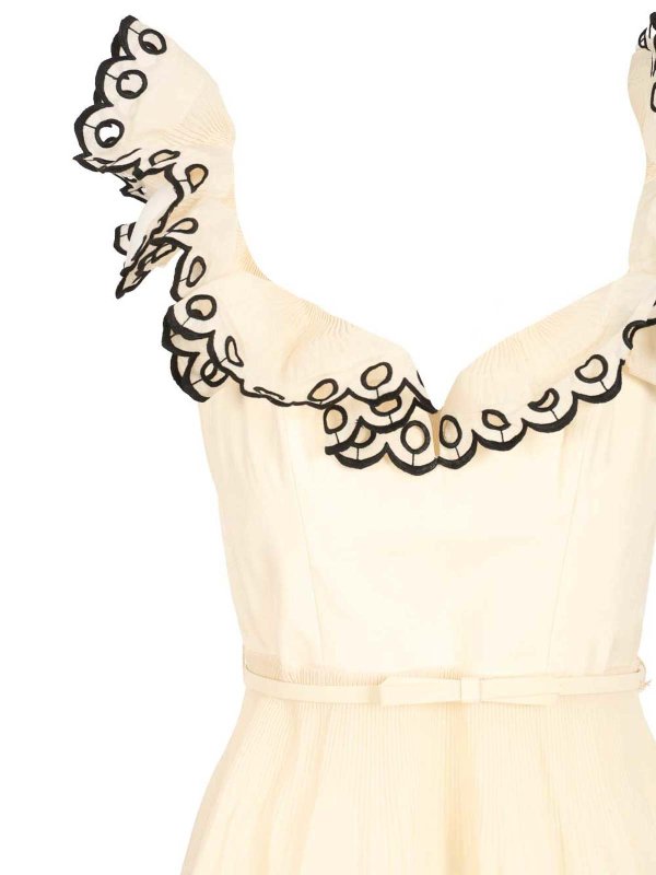 ショートドレス - ベージュ shop online: ZIMMERMANN