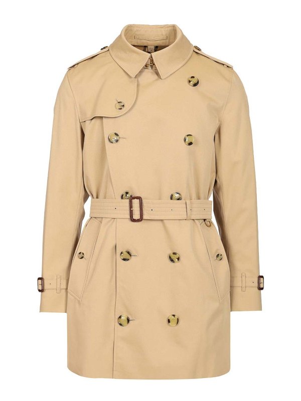 BURBERRY: trench coats - Short Trench