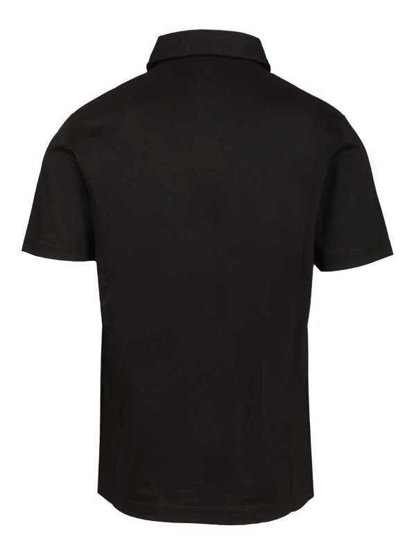 GIORGIO ARMANI: polo online - Polo in cotone interlock