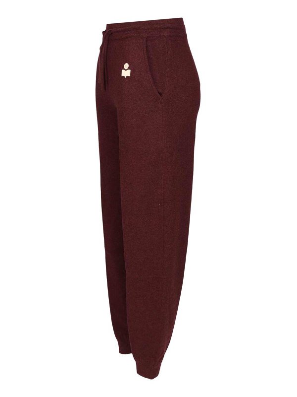 The Best Shops Isabel Marant Etoile: スウェットパンツ - トラックスーツ ボトムス - ダークレッド