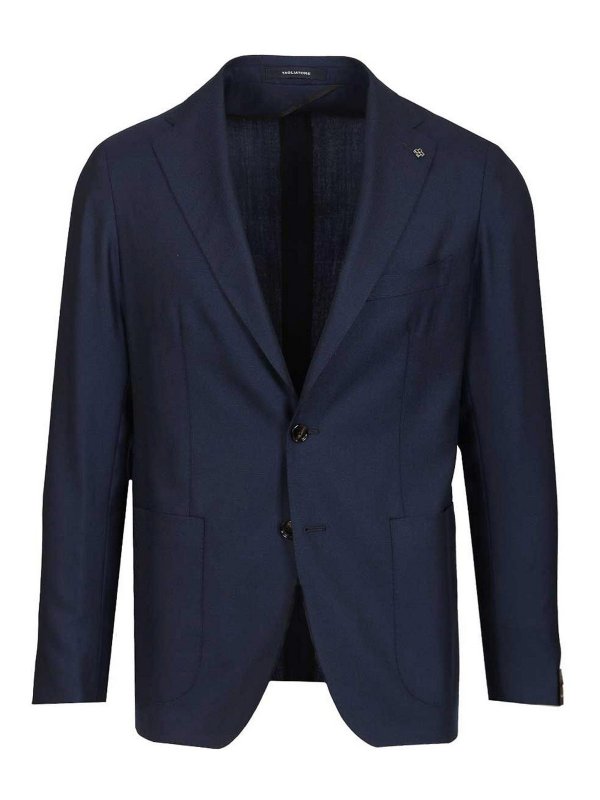 TAGLIATORE: Blazer - Blazer - Azul