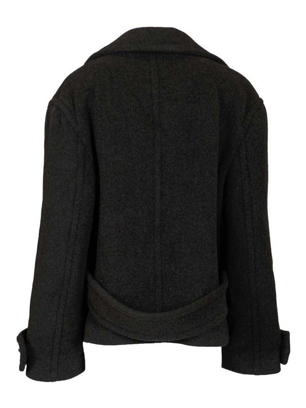 DURAZZI MILANO: ニーレングスコート online - 膝丈コート - グレー
