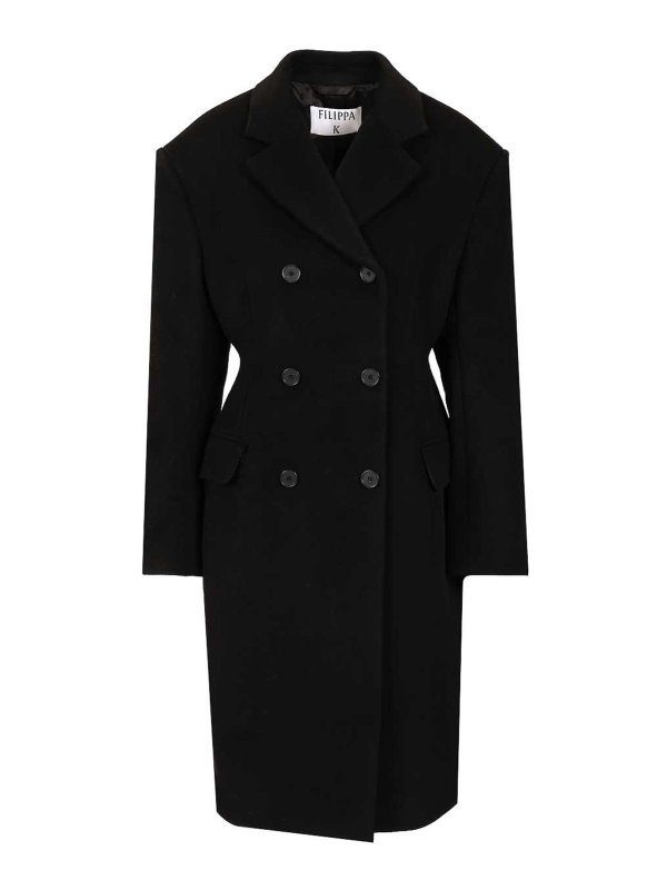 FILIPPA K: ニーレングスコート - 膝丈コート - 黒