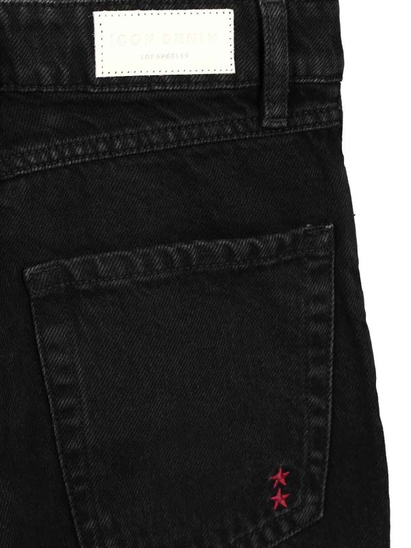 Vaqueros Rectos - Negro shop online: ICON DENIM