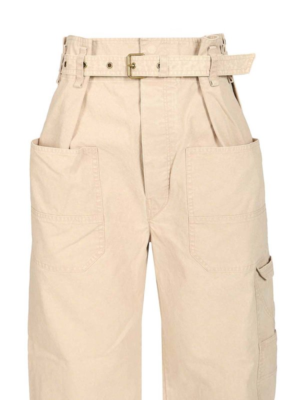カジュアルパンツ - ベージュ shop online: Isabel Marant Etoile