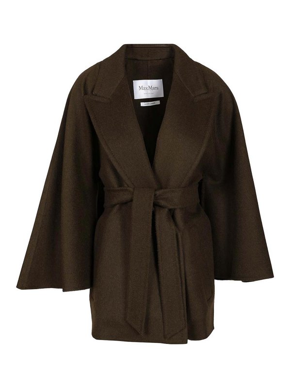 Max Mara: Abrigos cortos - Abrigo Corto - Gris
