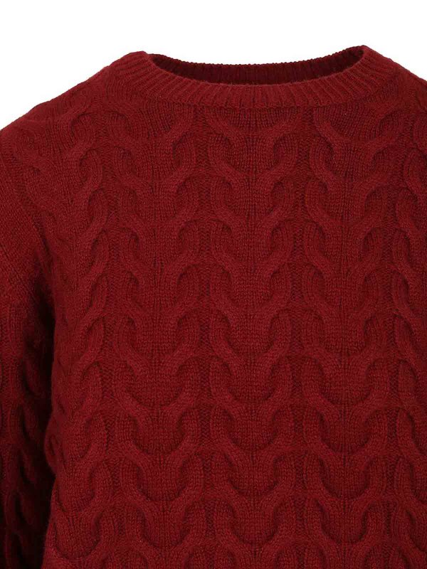 Rundhalspullover - Rot shop online: Max Mara