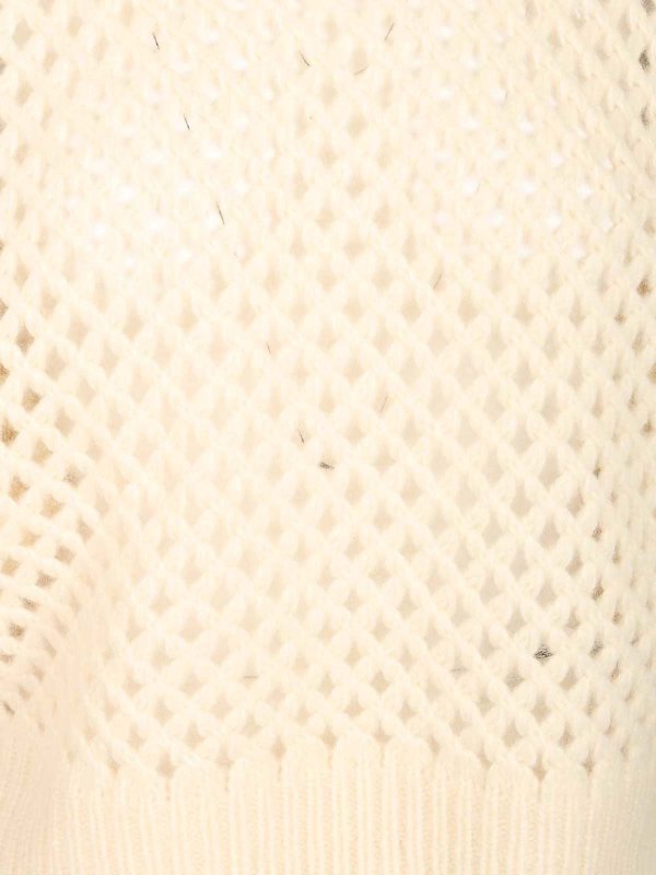 Rundhalspullover - Weiß shop online: Max Mara