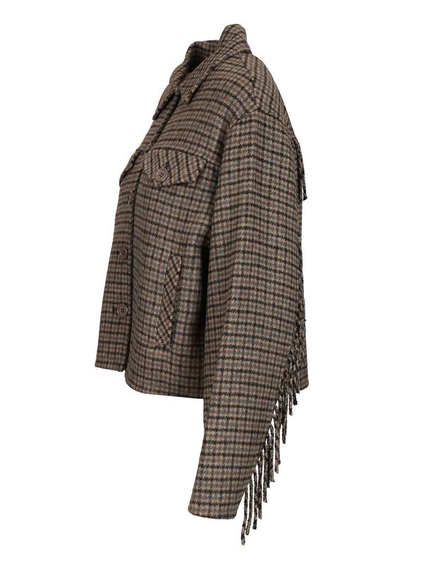 The Best Shops P.A.R.O.S.H.: giacche casual - Giacca con frange