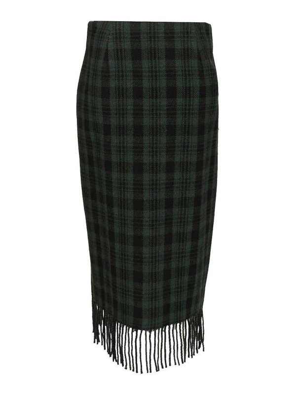 POLO RALPH LAUREN: ニーレングススカート＆ミディ丈 online - 膝丈/ミディスカート - 緑