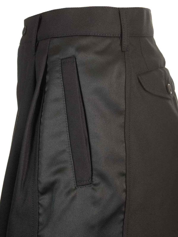 ショートパンツ - 黒 shop online: COMME DES GARCONS