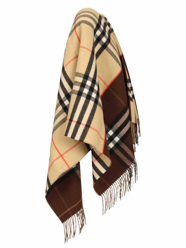 The Best Shops BURBERRY: Estolas y chales - Estola - Beis