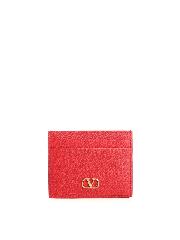 VALENTINO GARAVANI: 財布＆ポーチ - 財布 - 赤