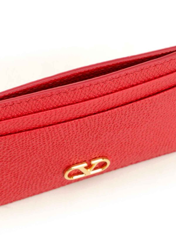 財布 - 赤 shop online: VALENTINO GARAVANI