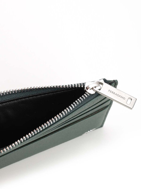 財布 - 緑 shop online: SALVATORE FERRAGAMO