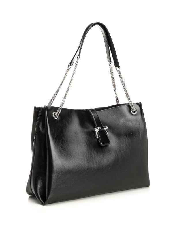 SALVATORE FERRAGAMO: トートバッグ online - トートバッグ - 黒