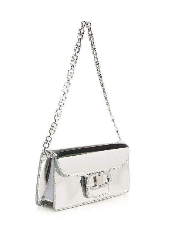 SALVATORE FERRAGAMO: クラッチバッグ online - クラッチバッグ - 銀