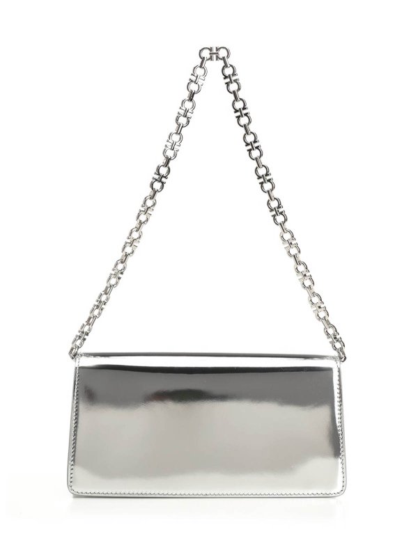 The Best Shops SALVATORE FERRAGAMO: クラッチバッグ - クラッチバッグ - 銀