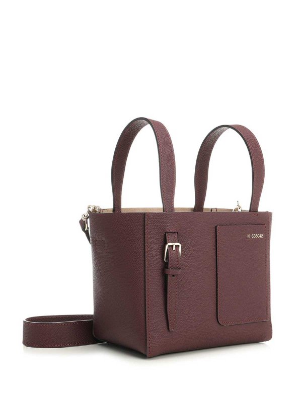 VALEXTRA: shoulder bags online - Micro Bucket Shoulder Bag