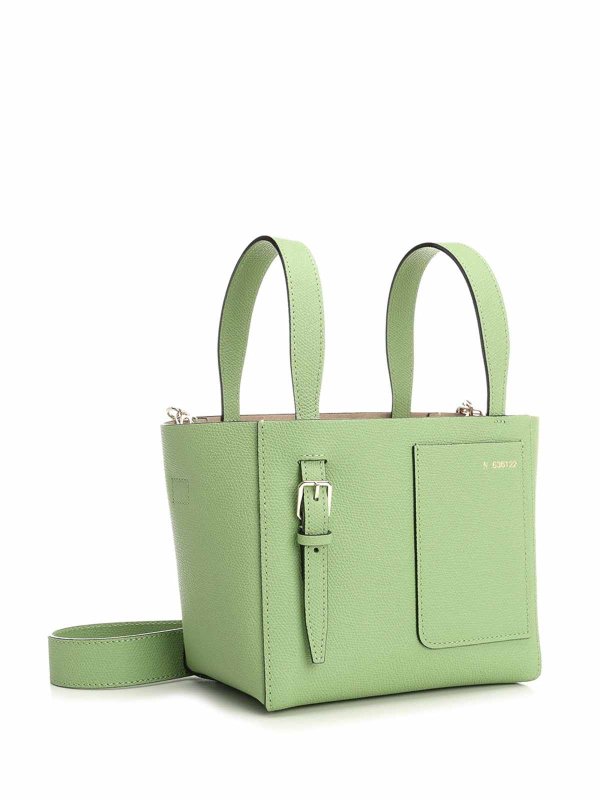 VALEXTRA: shoulder bags online - Micro Bucket Shoulder Bag