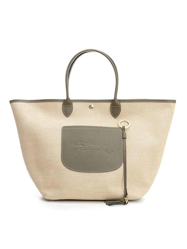 LONGCHAMP: Handtaschen - Shopper - Grün