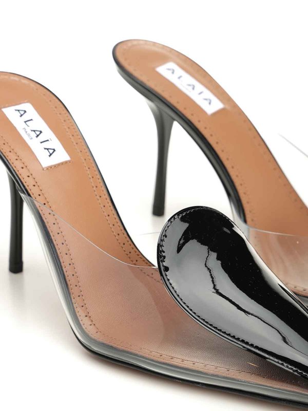 The Best Shops Alaïa: Mules - Schwarz
