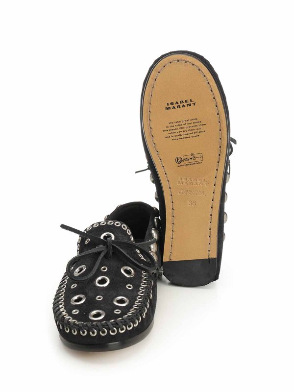 ISABEL MARANT buy online Suede Eyelets Moccasin