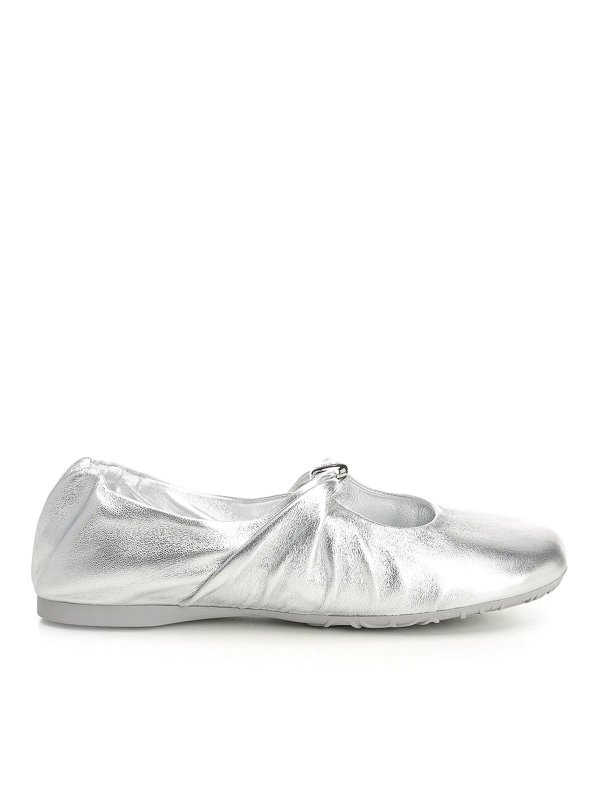 LOEWE: Ballerines - Ballerines - Argent