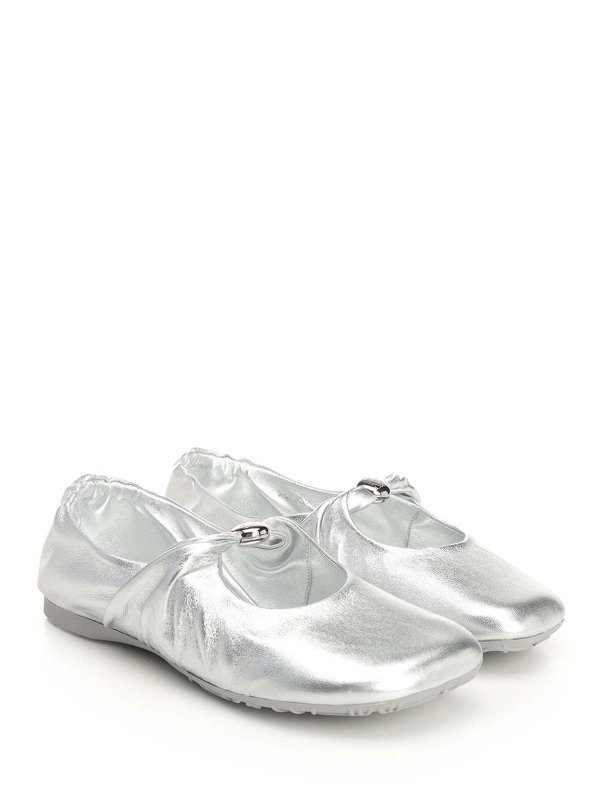 LOEWE: Ballerines online - Ballerines - Argent