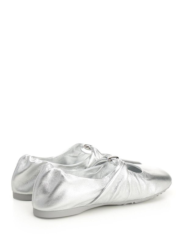 The Best Shops LOEWE: Ballerines - Ballerines - Argent