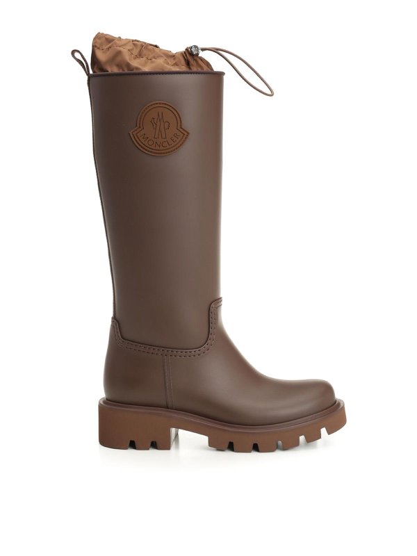 MONCLER: Bottes - Bottes - Marron