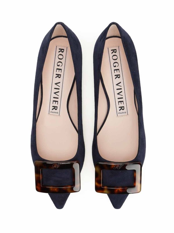 ROGER VIVIER buy online フラットシューズ - ブルー
