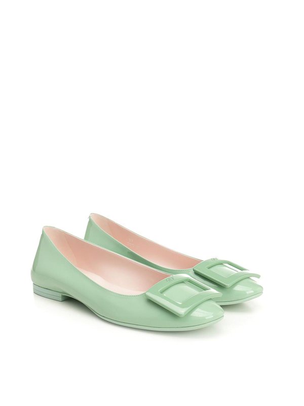 ROGER VIVIER: フラットシューズ online - フラットシューズ - 緑