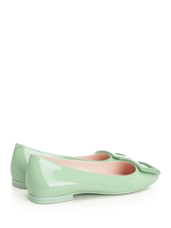 The Best Shops ROGER VIVIER: フラットシューズ - フラットシューズ - 緑