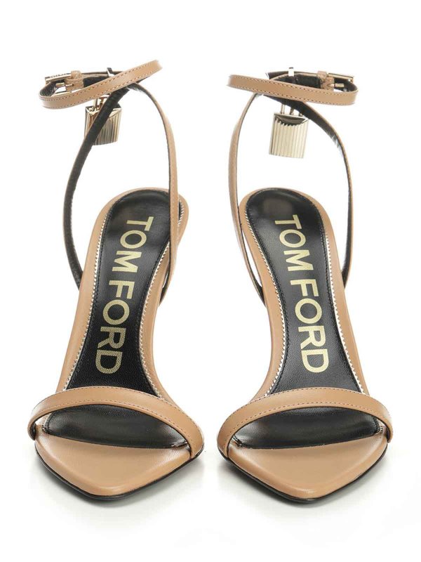 TOM FORD buy online Padlock Leather Sandals